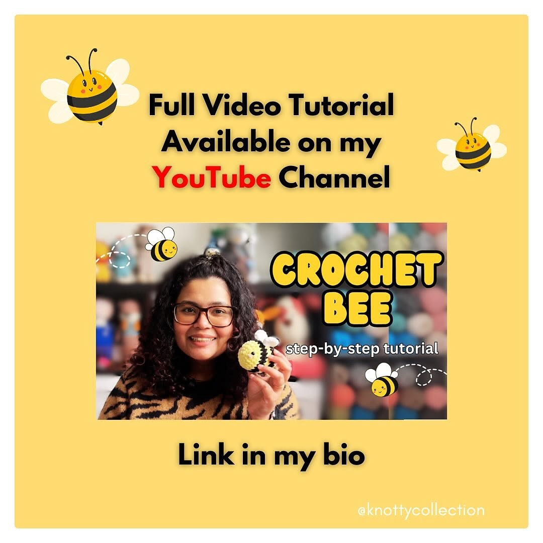 Adorable Crochet Bee Pattern for Beginners to Try at Home