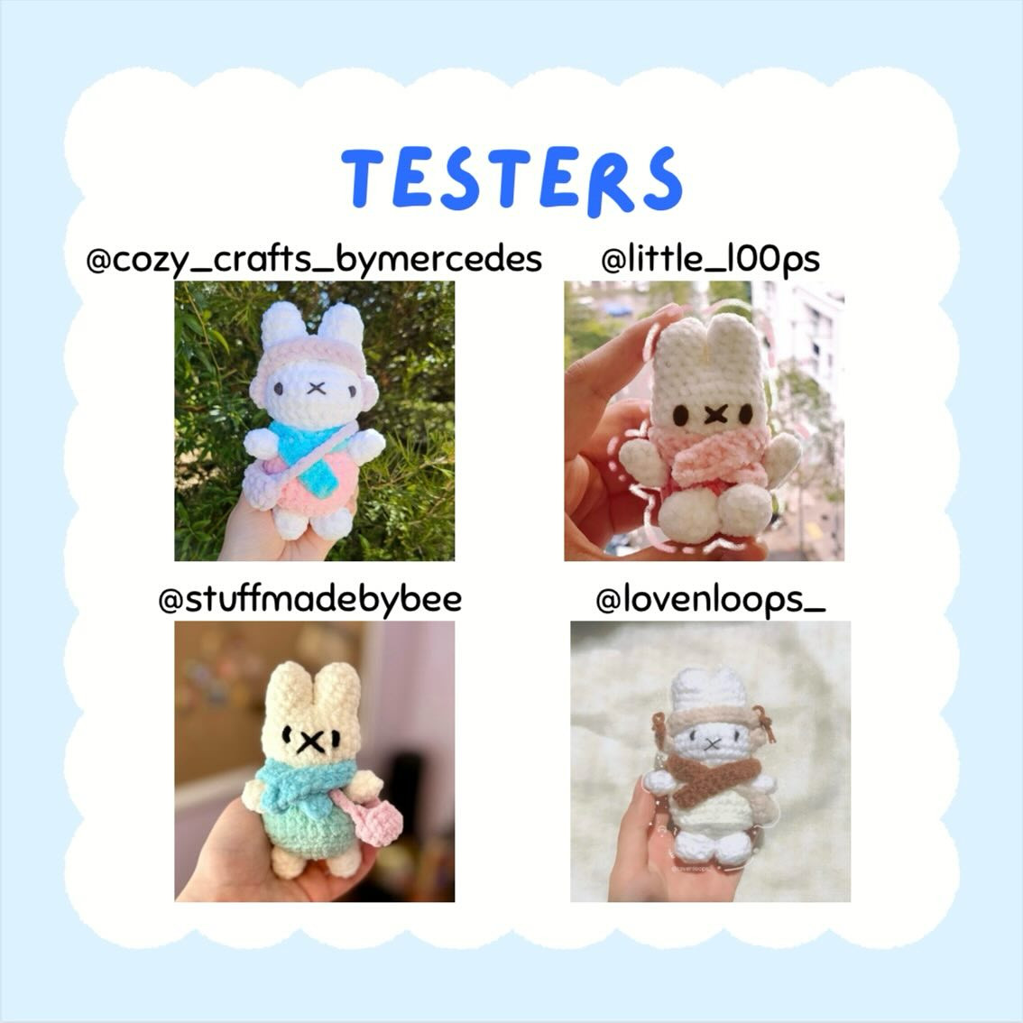 Adorable Crochet Bunny Free Pattern for Beginners