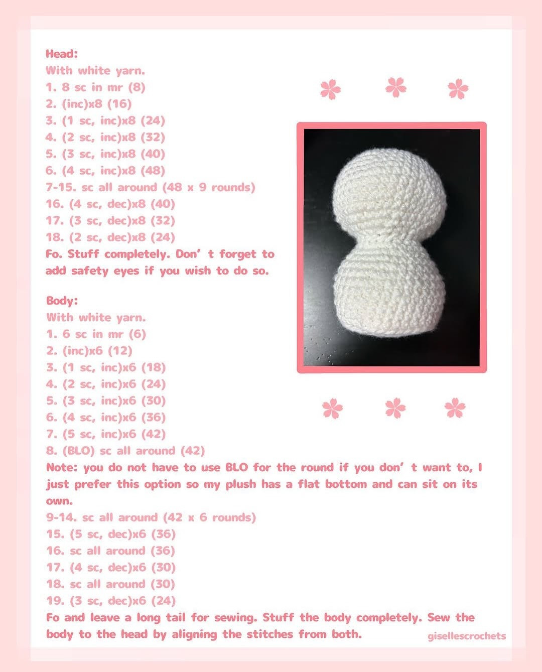 Adorable Crochet Cat with Flower Crown Free Pattern
