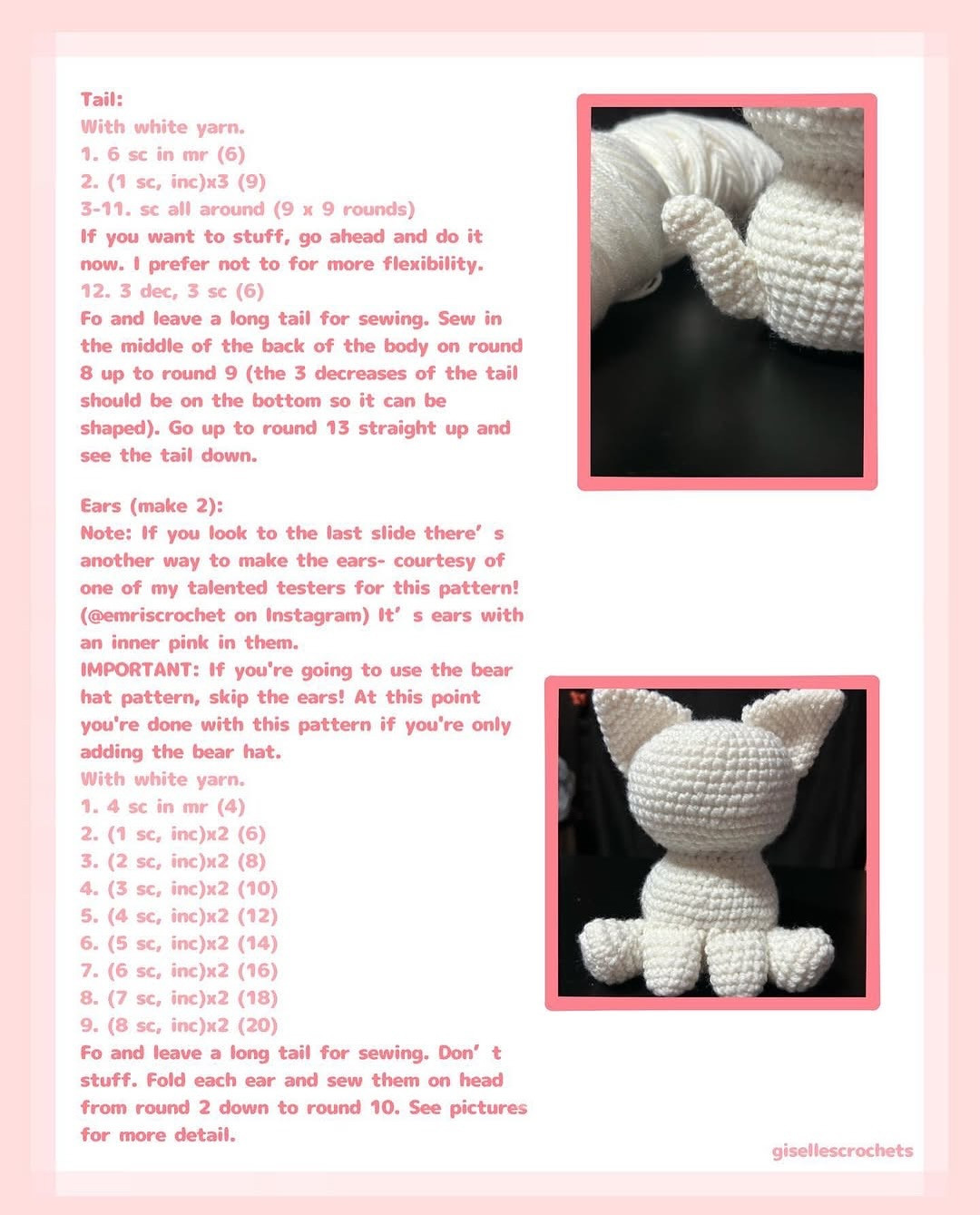 Adorable Crochet Cat with Flower Crown Free Pattern