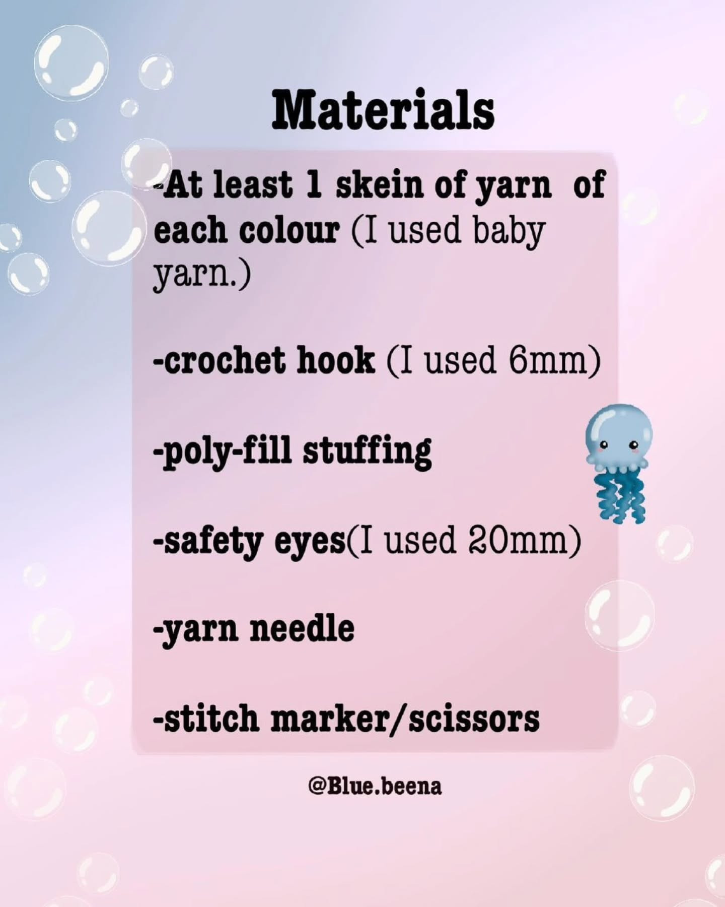 Adorable Crochet Jellyfish Pattern for Beginners