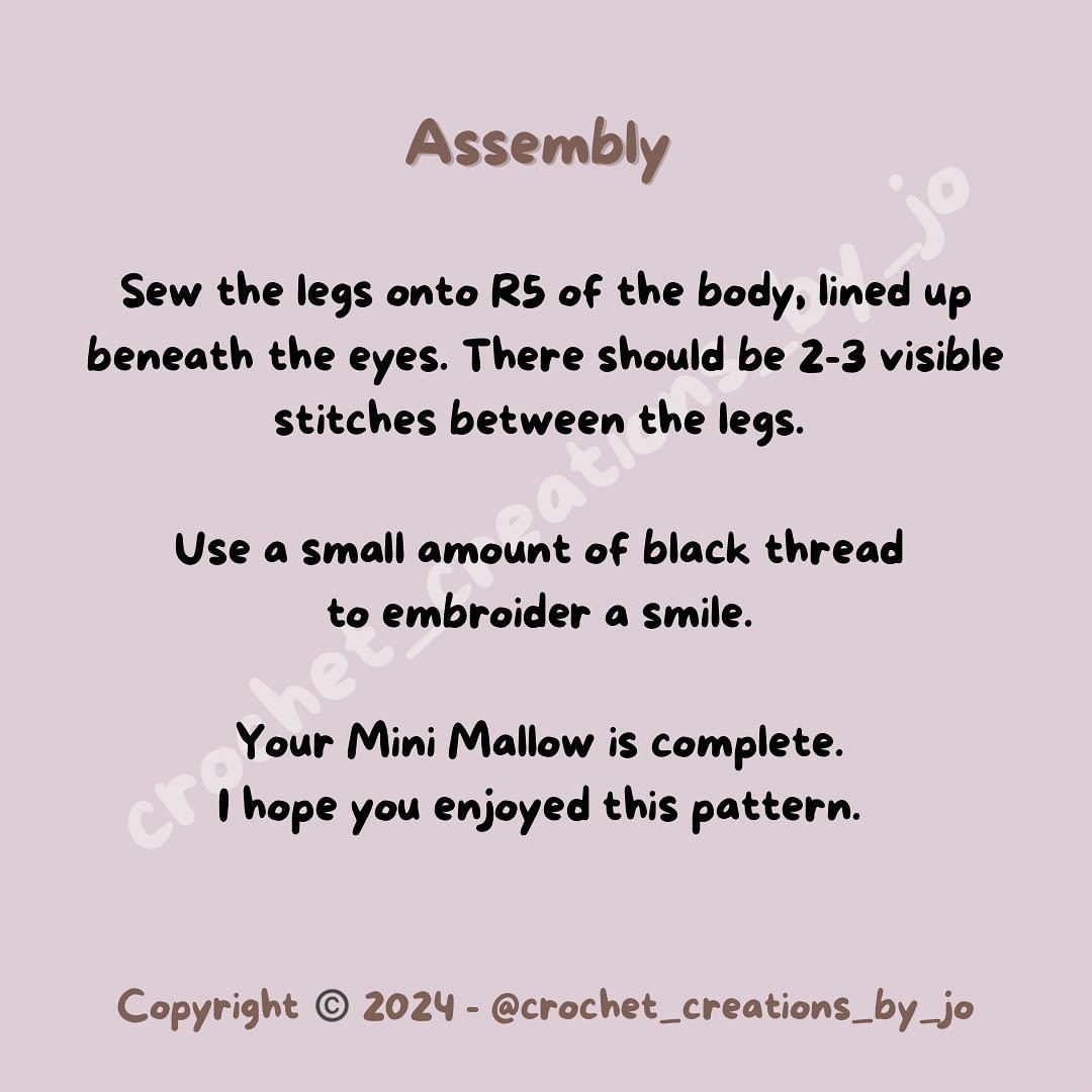 Adorable Mini Mallows Crochet Pattern for Beginners