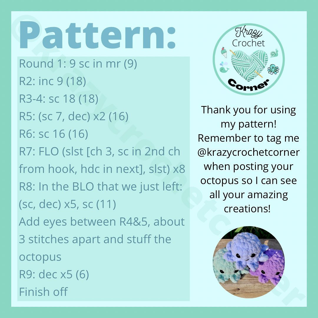 Adorable Mini Octopus Crochet Pattern for Beginners