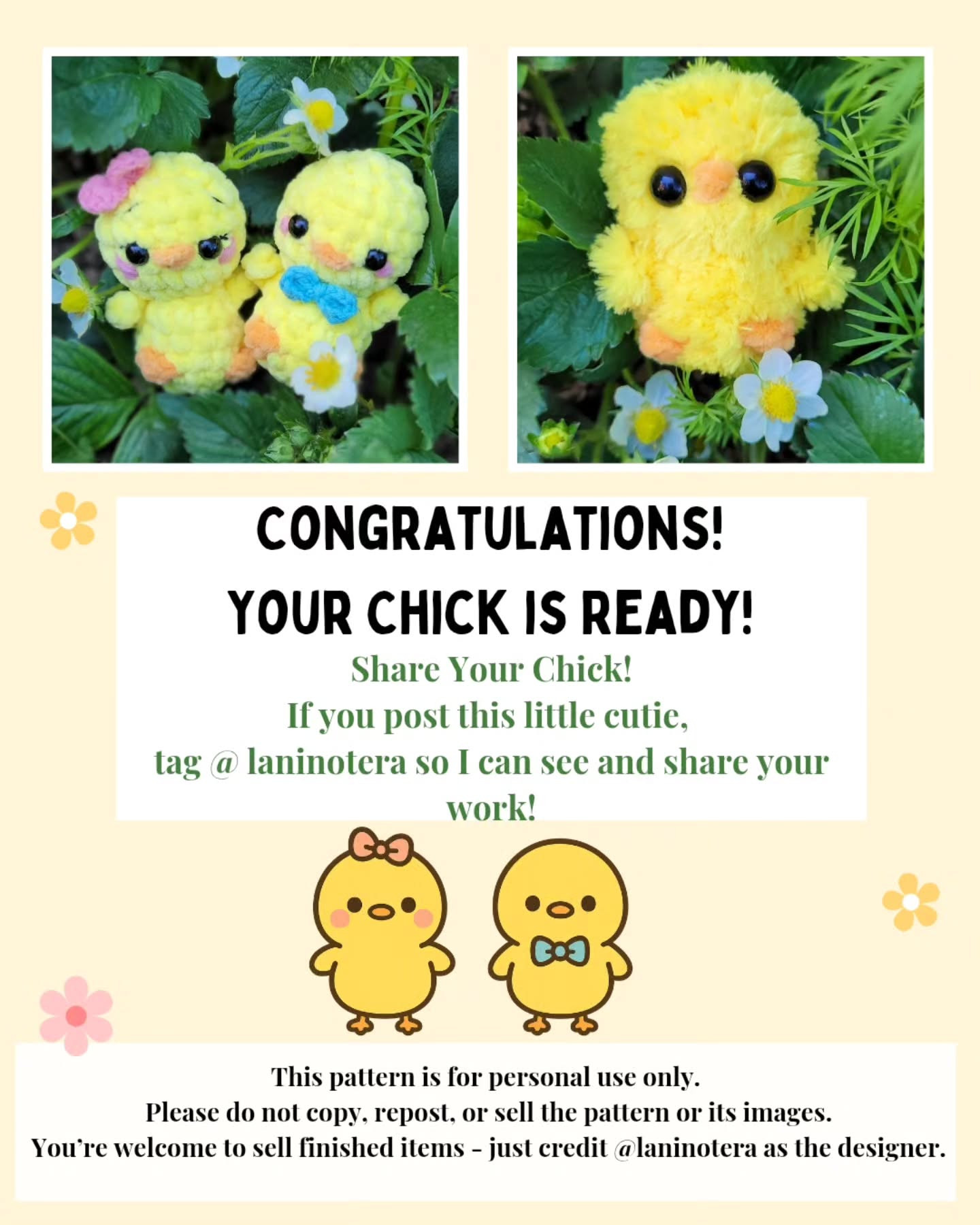 Adorable No-Sew Crochet Chick in an Egg Pattern Guide