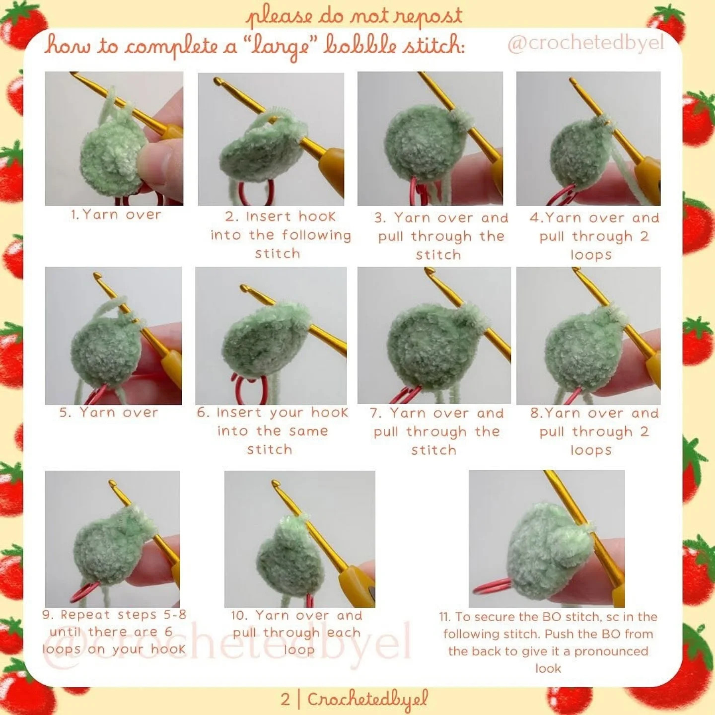 Adorable Plush Fruit Toys Crochet Pattern for Beginners