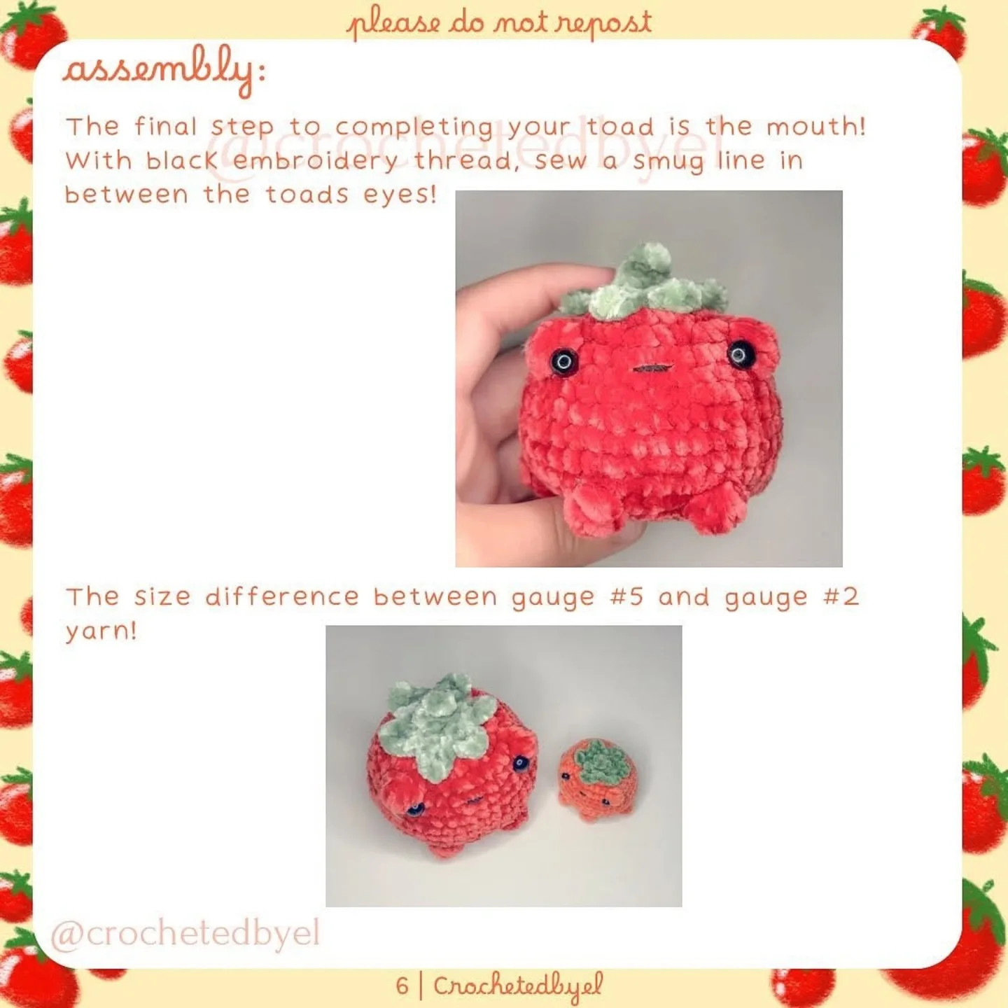 Adorable Plush Fruit Toys Crochet Pattern for Beginners