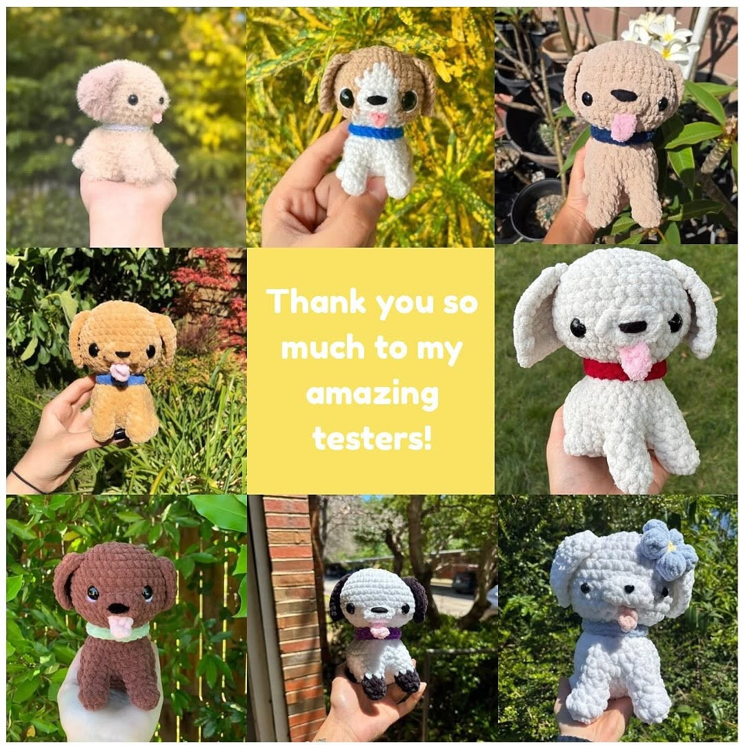 Adorable Retriever Crochet Pattern for Beginners