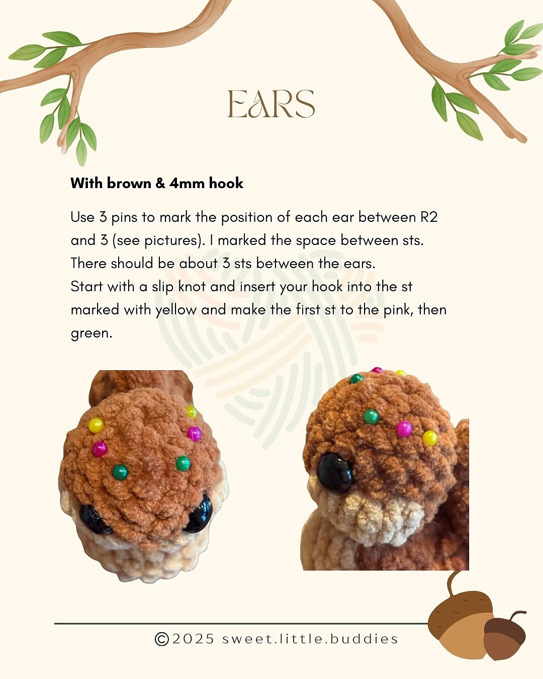Adorable Squirrel Crochet Pattern for Amigurumi Enthusiasts
