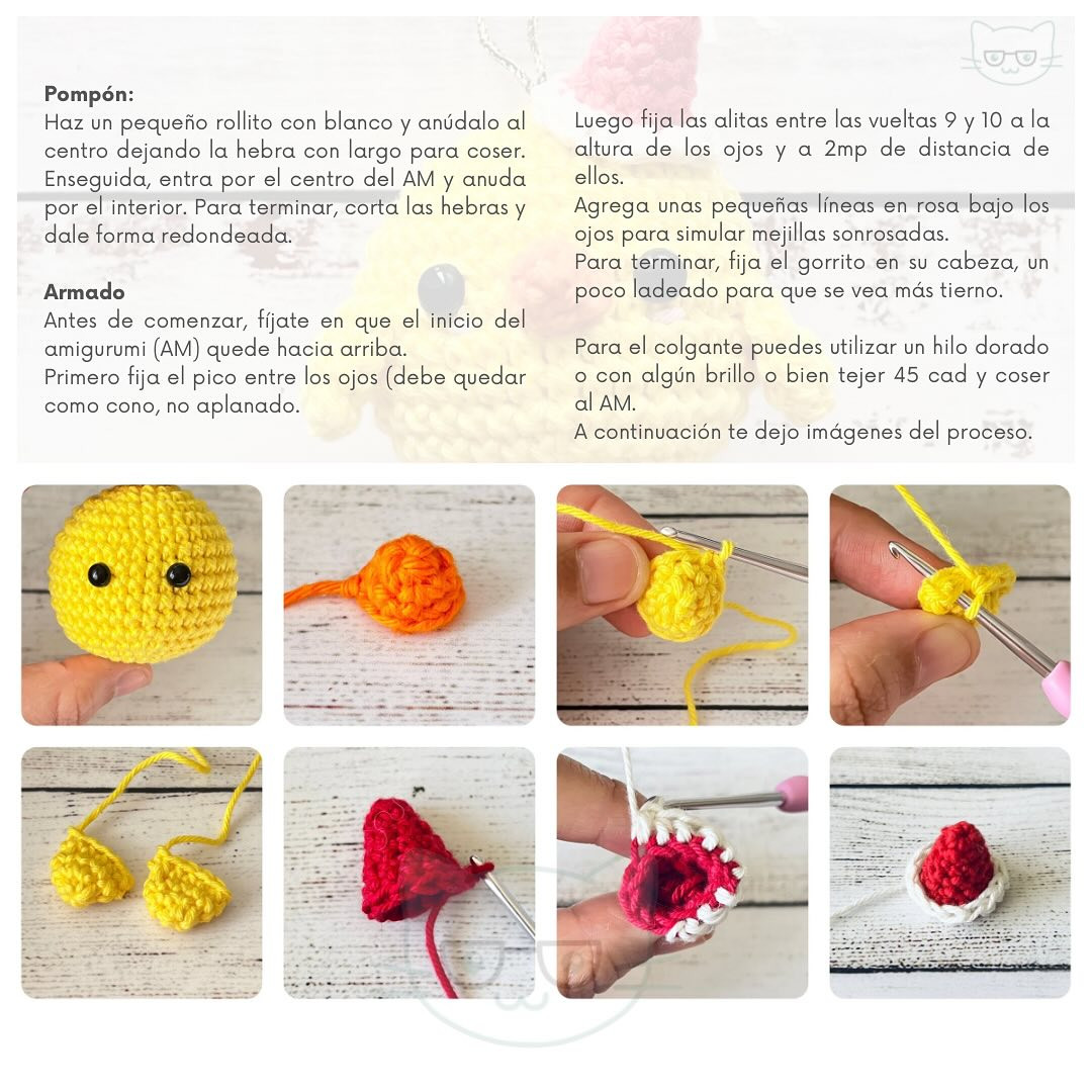Adornos de Navidad: Pio y Cucho en crochet para el árbol