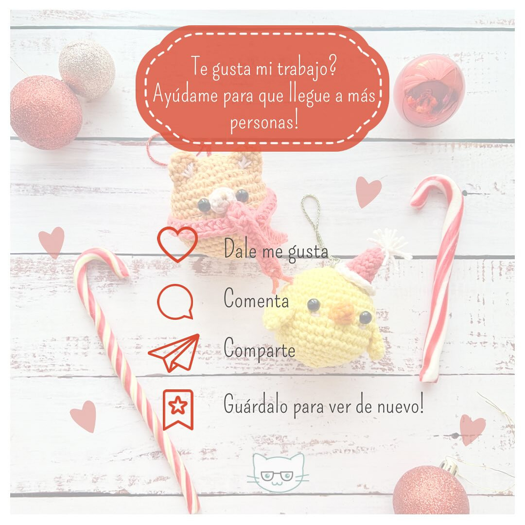 Adornos de Navidad: Pio y Cucho en crochet para el árbol