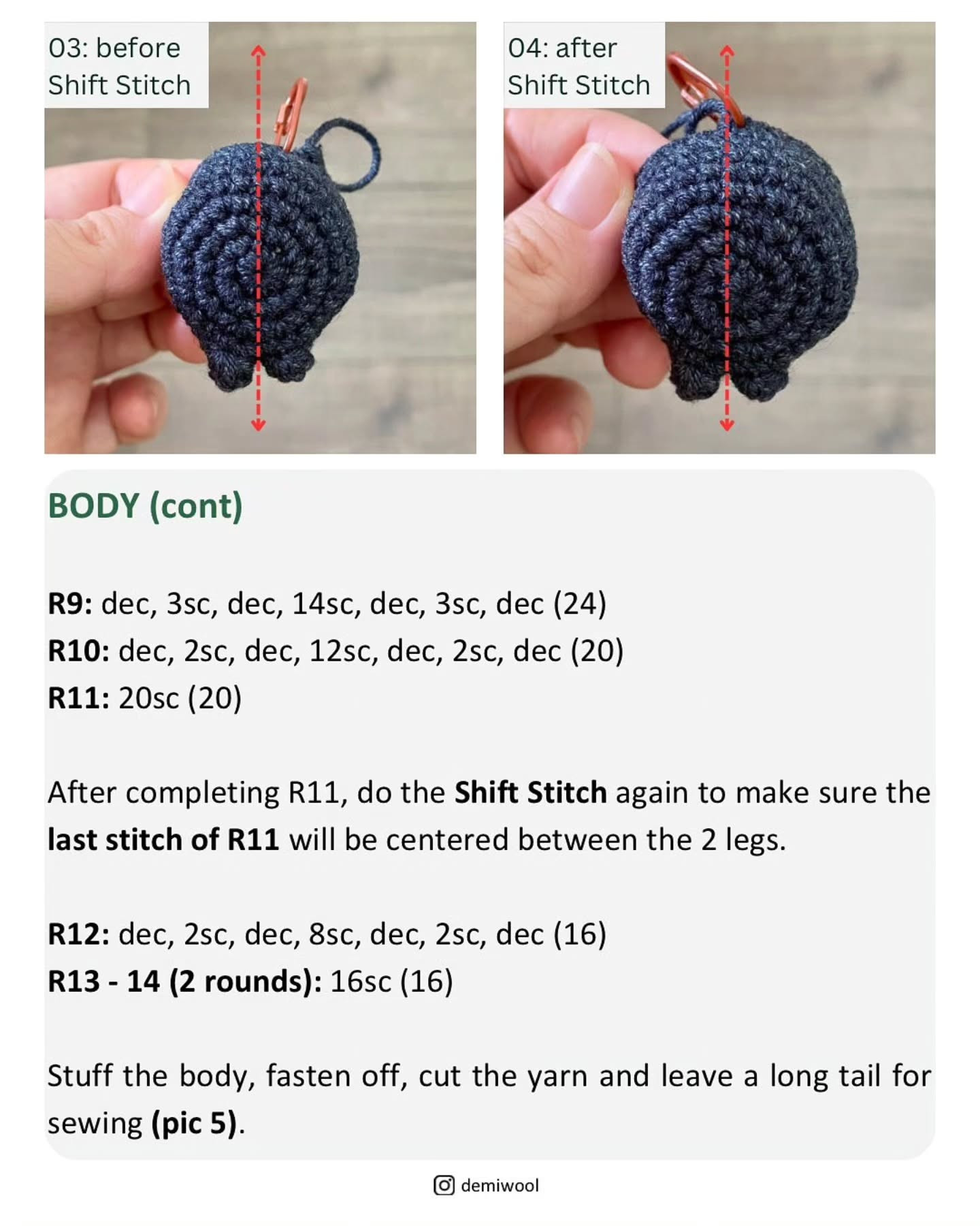 Amigurumi Black Cat Crochet Pattern - Free Jiji Design