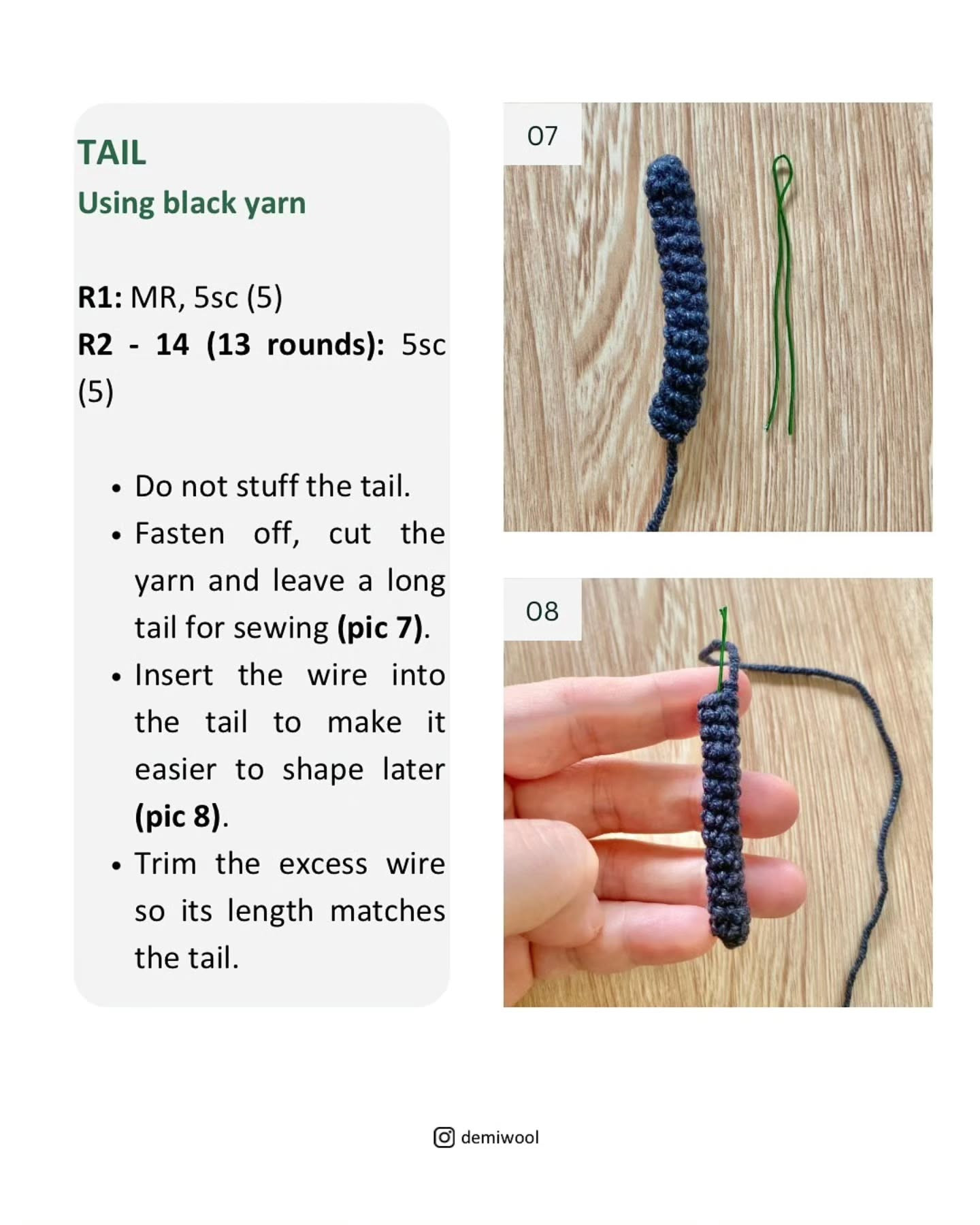 Amigurumi Black Cat Crochet Pattern - Free Jiji Design