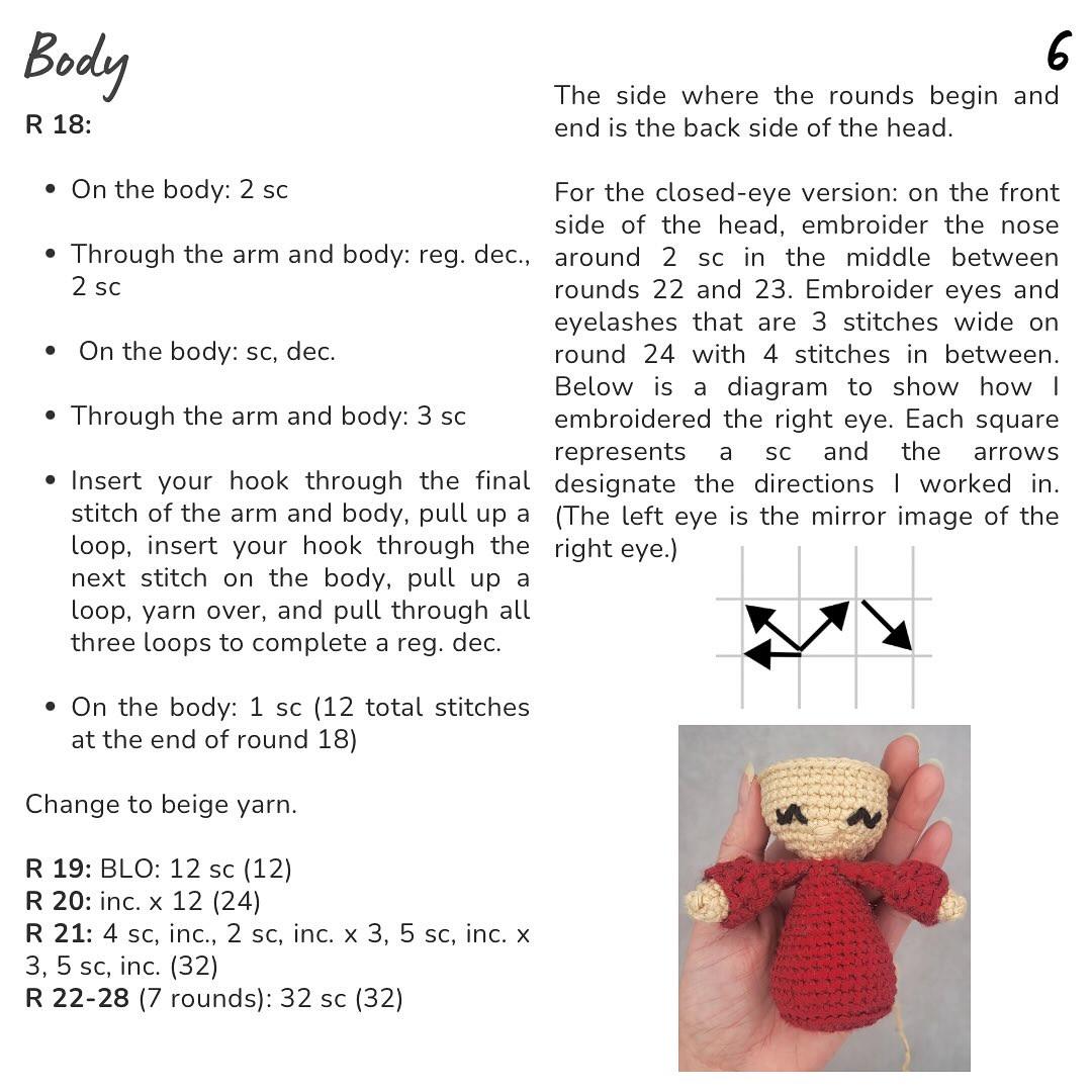 Amigurumi Our Lady of Fatima Free Crochet Pattern Tutorial