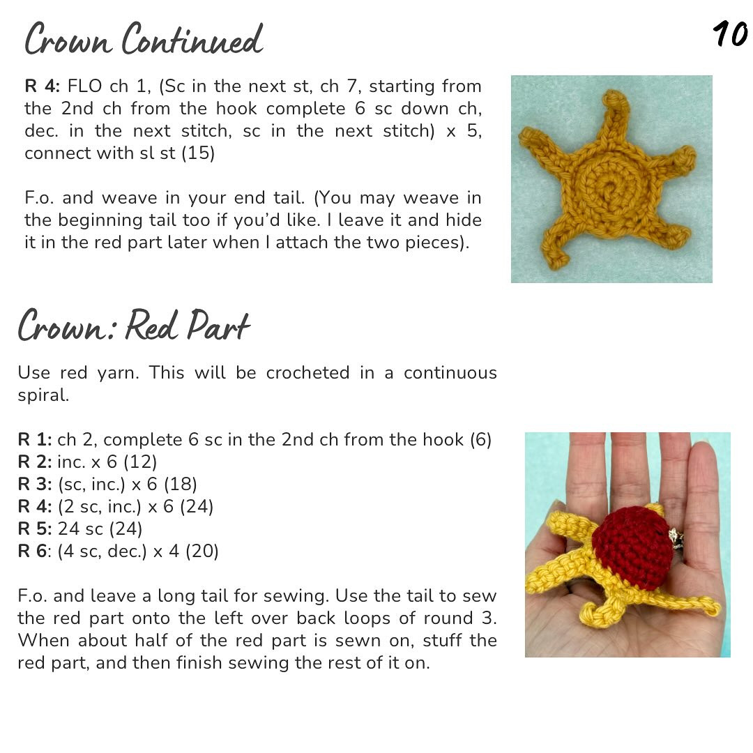 Amigurumi Our Lady of Fatima Free Crochet Pattern Tutorial