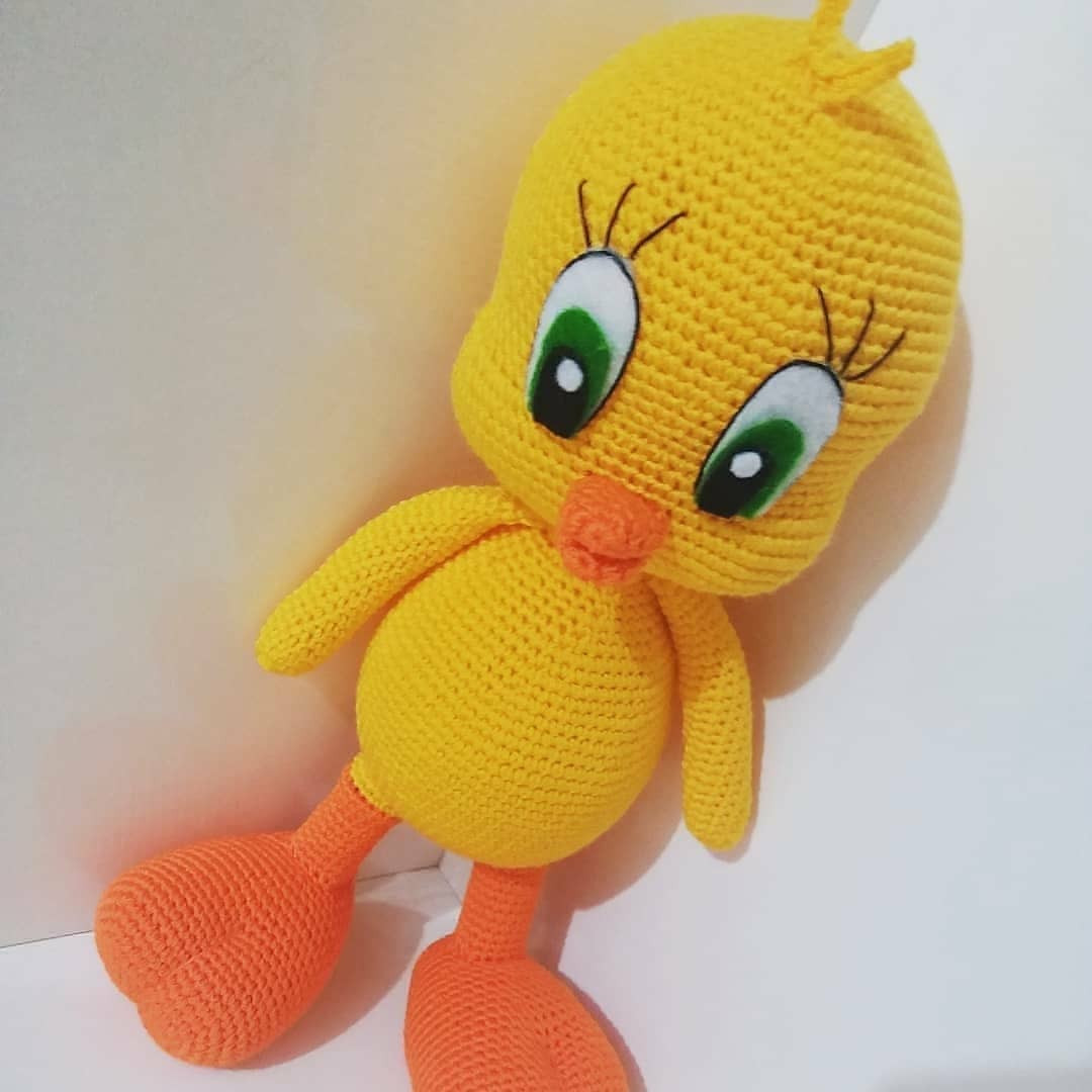 Amigurumi Tweety Tarifi: Ücretsiz ve Kolay Desen Yapımı