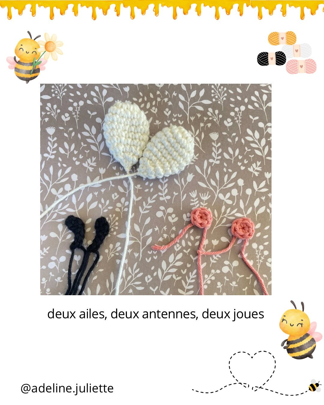 Bee-Happy CAL: Partie 1 - Créez votre abeille en crochet