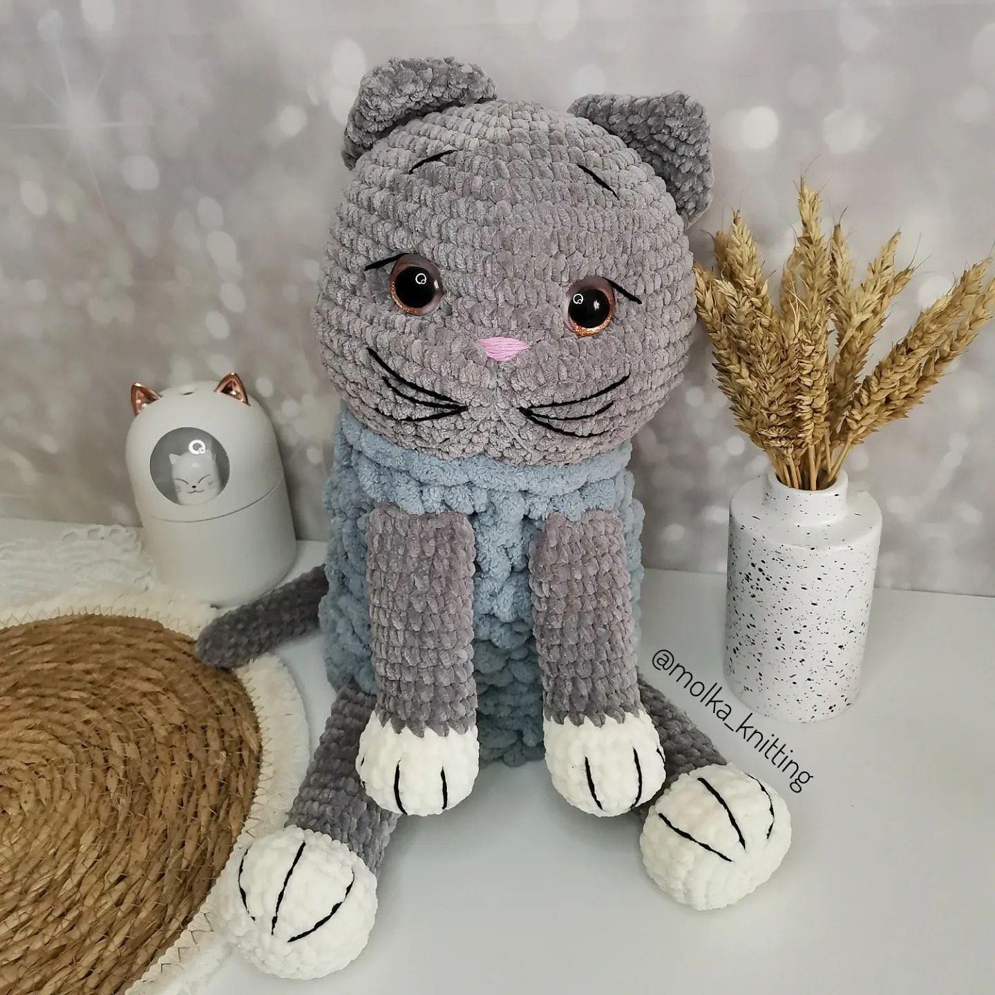 Бесплатное описание пижамницы 'Кошечка Глаша'