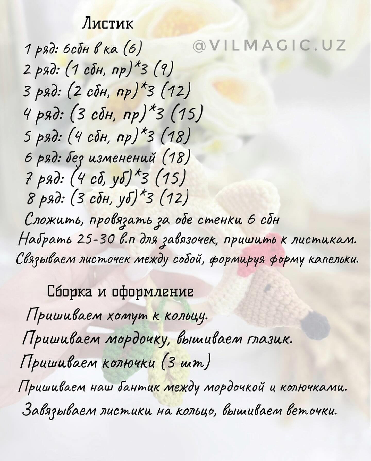 Бесплатный мастер-класс по вязанию комбинезона для мишки