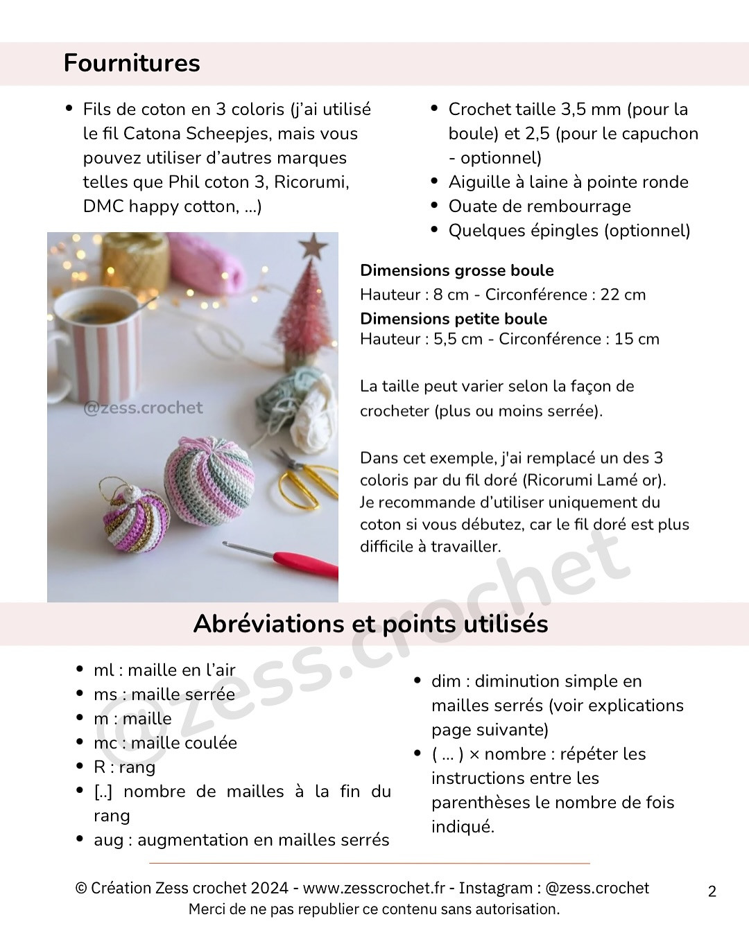 Boule de Noël au crochet: Créez vos décorations festives uniques