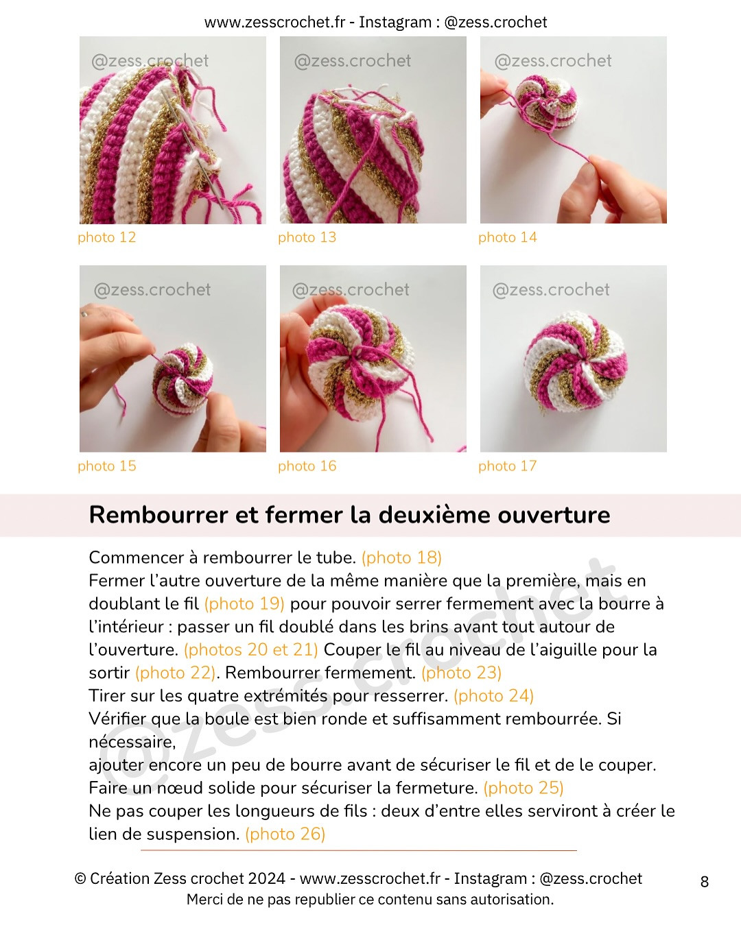 Boule de Noël au crochet: Créez vos décorations festives uniques