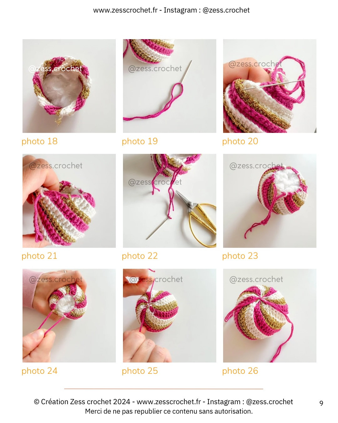 Boule de Noël au crochet: Créez vos décorations festives uniques