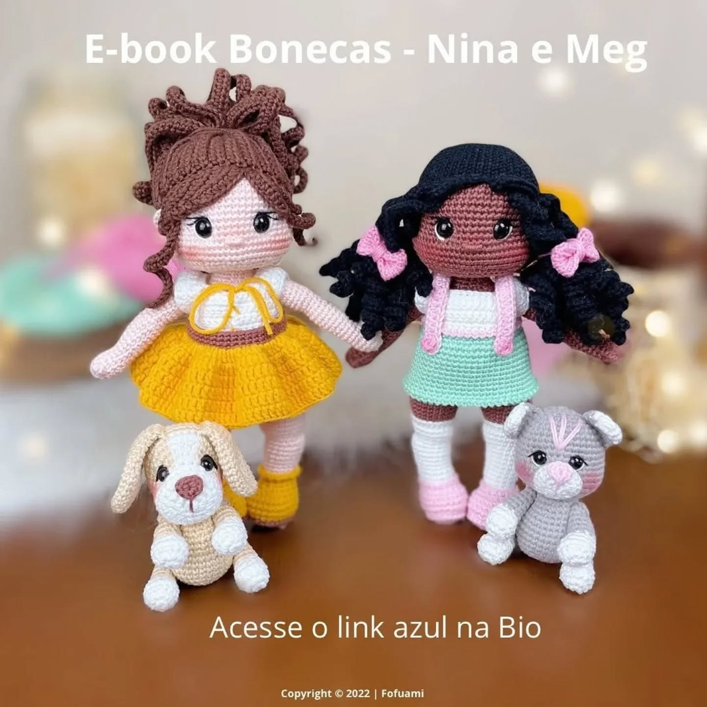 Cachorrinho de crochê Fred: Receita gratuita adorável
