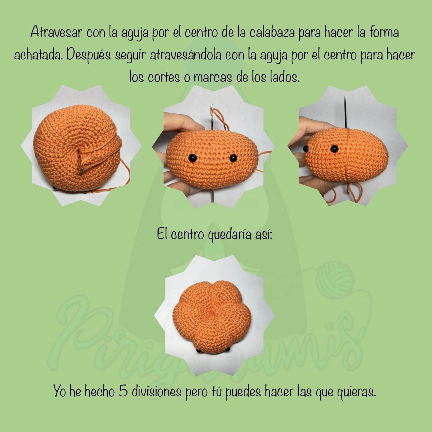 Calabaza de ganchillo: patrón gratuito para Halloween