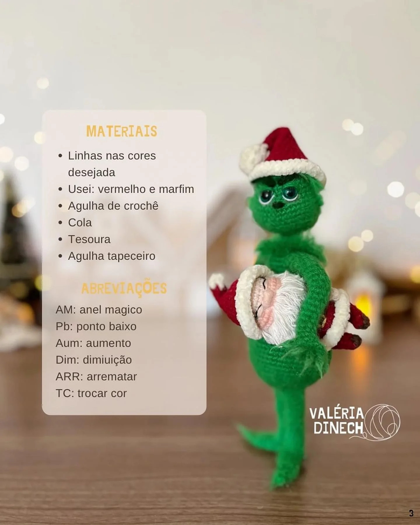 Chapéu do Grinch: Receita de Crochê Fácil e Gratuita