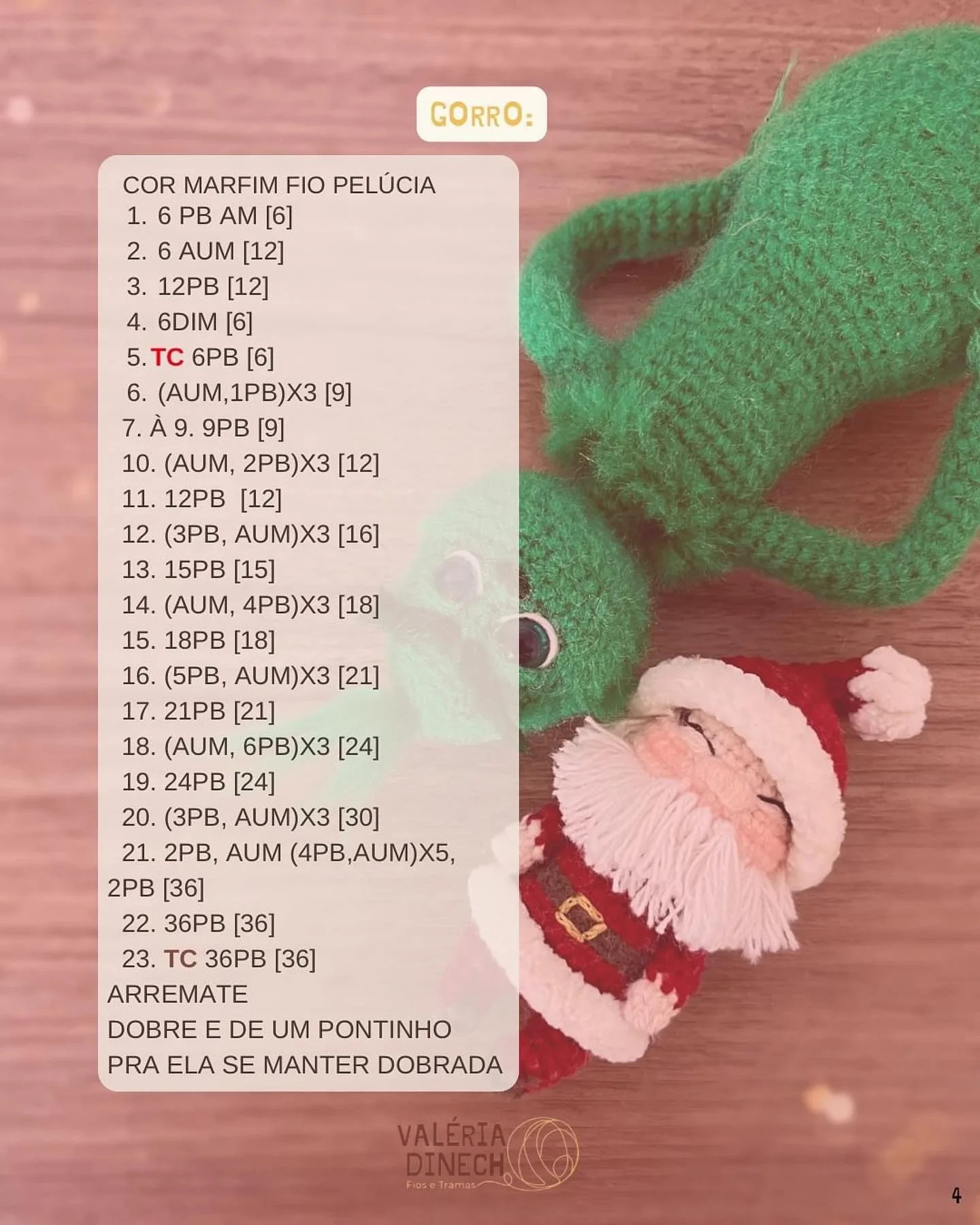 Chapéu do Grinch: Receita de Crochê Fácil e Gratuita