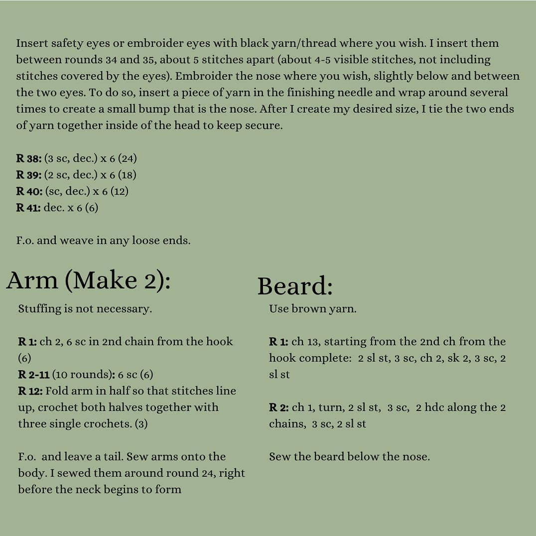 Charming St. Joseph and Child Crochet Pattern for Beginners