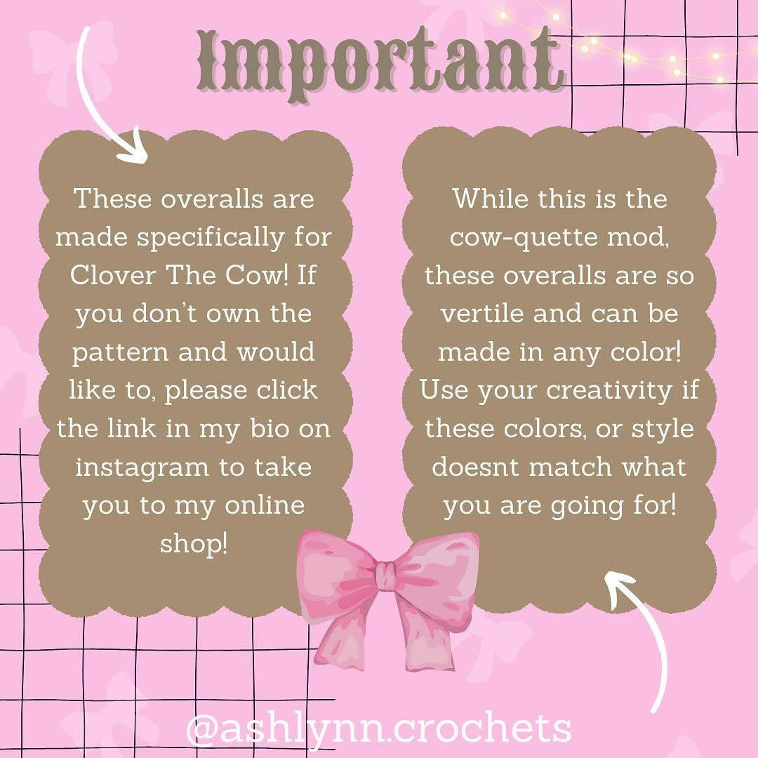 Clover the Cow-Quette Crochet Pattern for Free