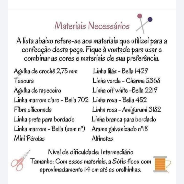 Coruja de Crochê: Receita Amigurumi Professora Fofa