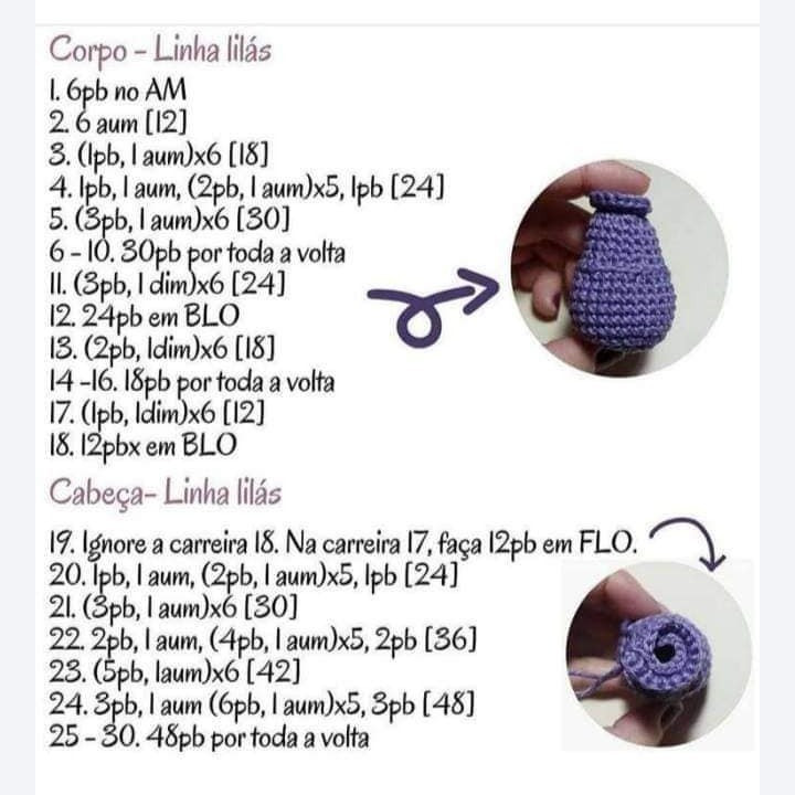 Coruja de Crochê: Receita Amigurumi Professora Fofa