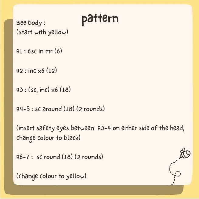 Create a Cute Crochet Bee With This Easy Pattern