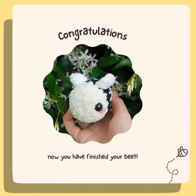 Create a Cute Crochet Bee With This Easy Pattern