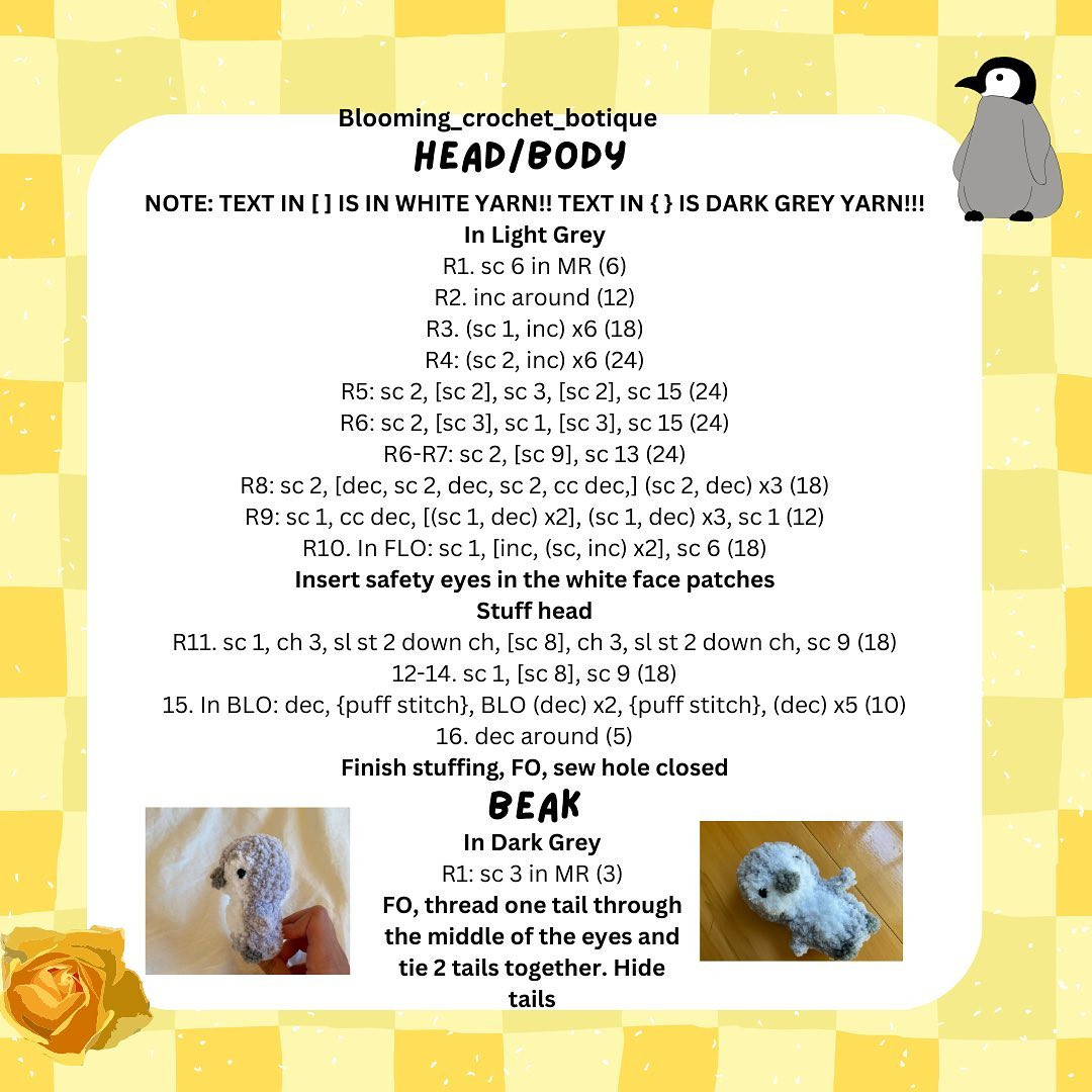Create a Sunny Penguin with No-Sew Crochet Pattern