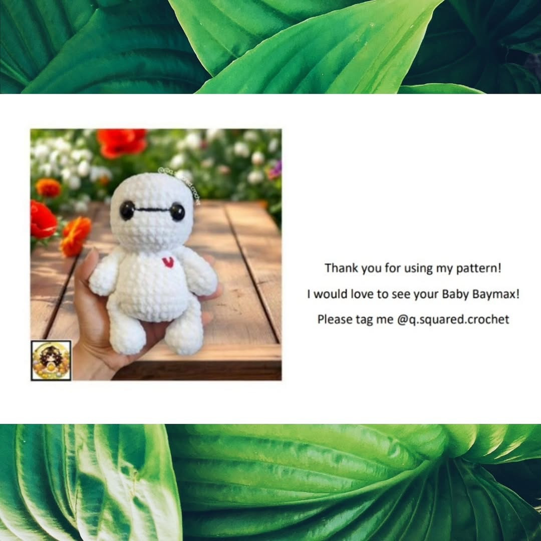 Create Adorable Baymax with This No-Sew Crochet Pattern
