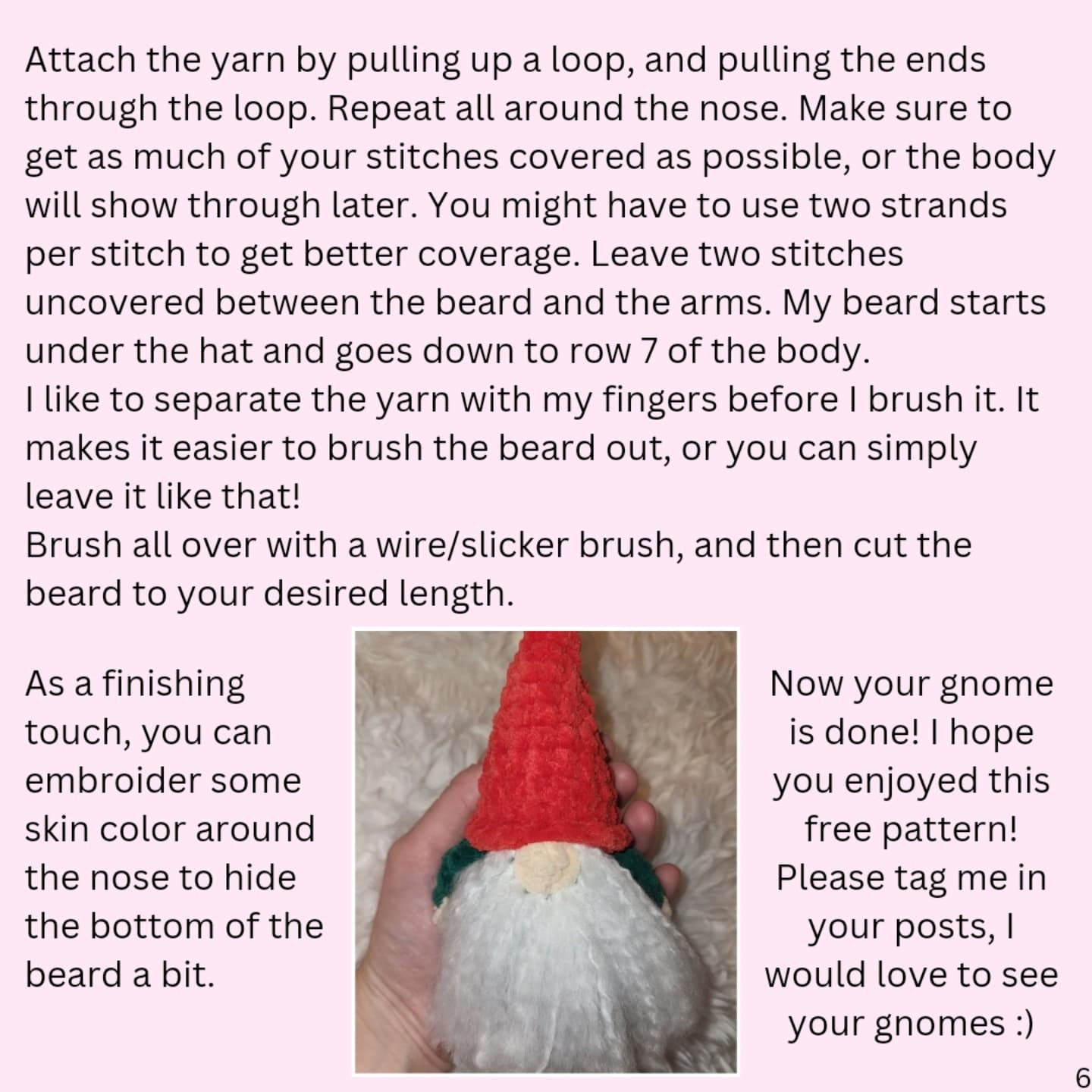 Create Adorable No-Sew Gnomes with This Free Crochet Pattern