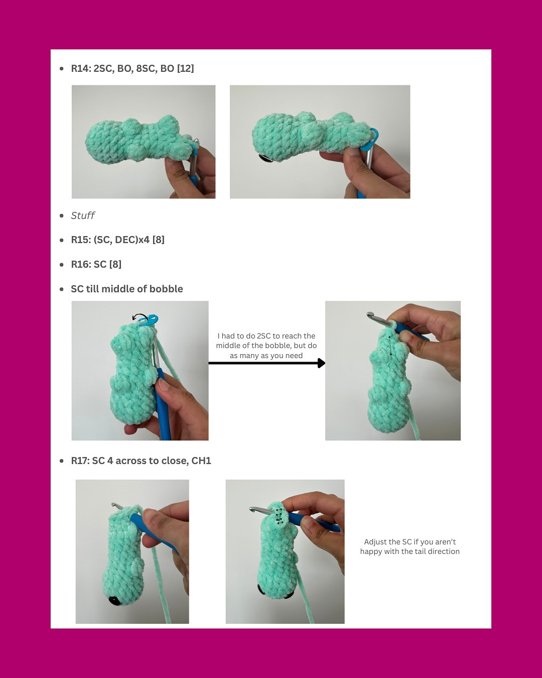 Create Your Own Adorable Crochet Axolotl Plushie and Keychain