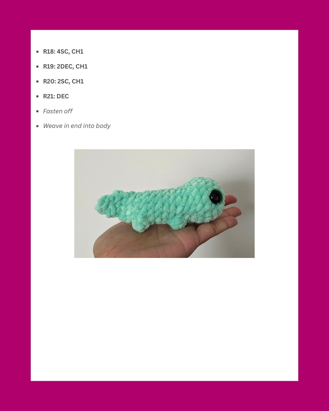 Create Your Own Adorable Crochet Axolotl Plushie and Keychain