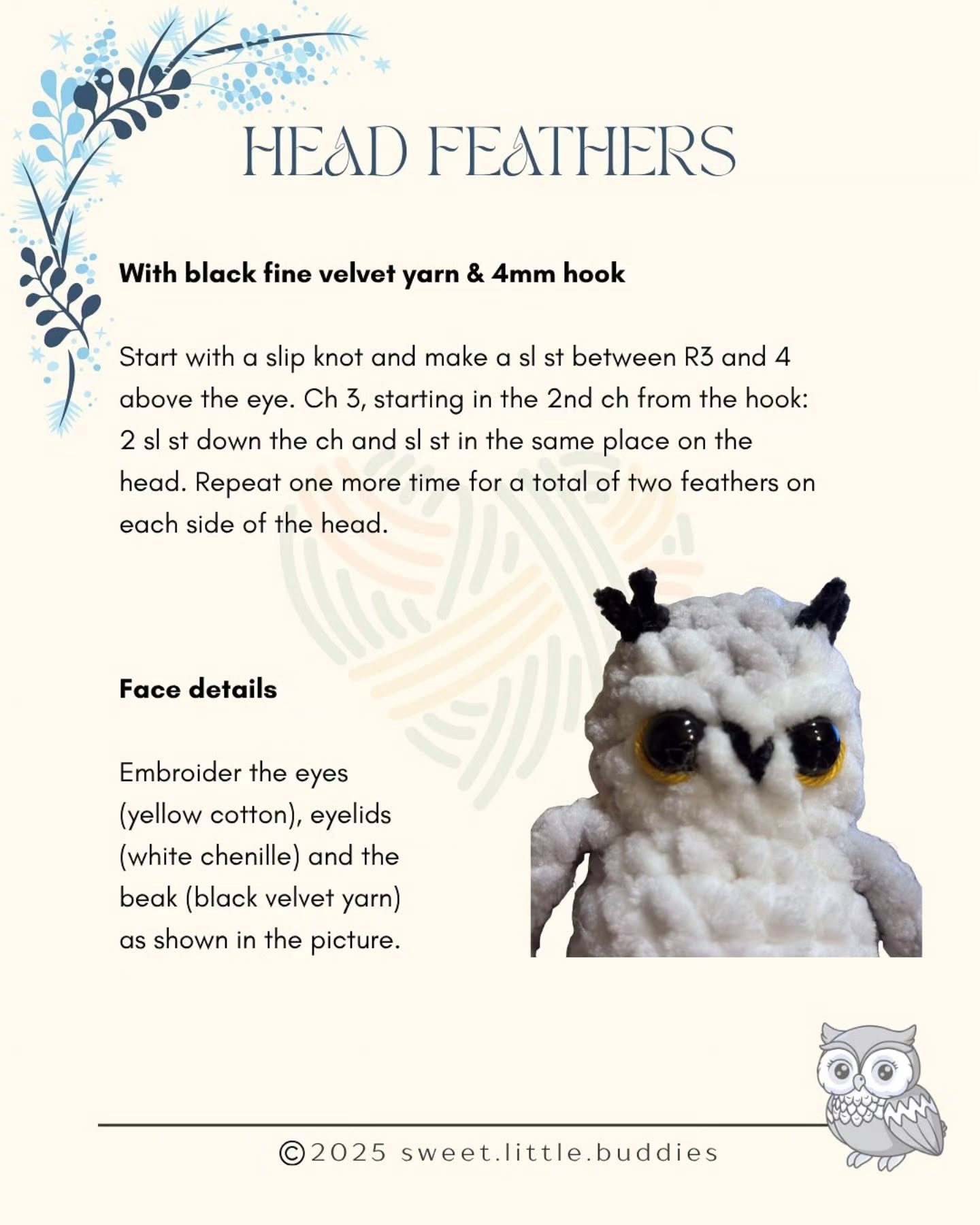Create Your Own Cute Crochet Owl with This Free Pattern