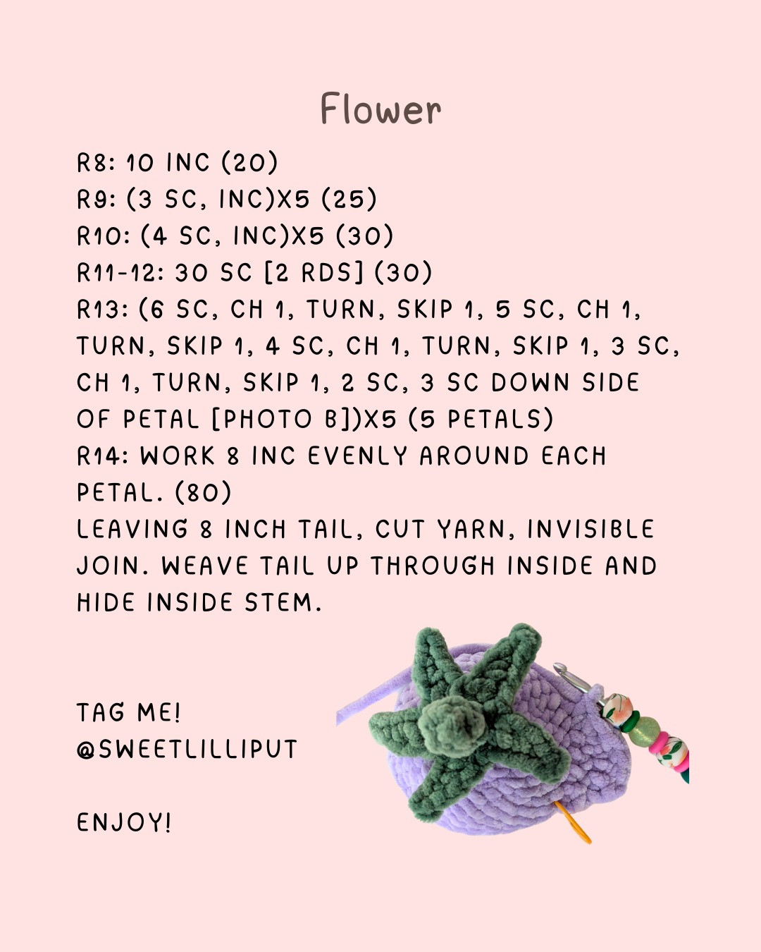 Create Your Own Fairy Flower Hat with This Free Crochet Pattern
