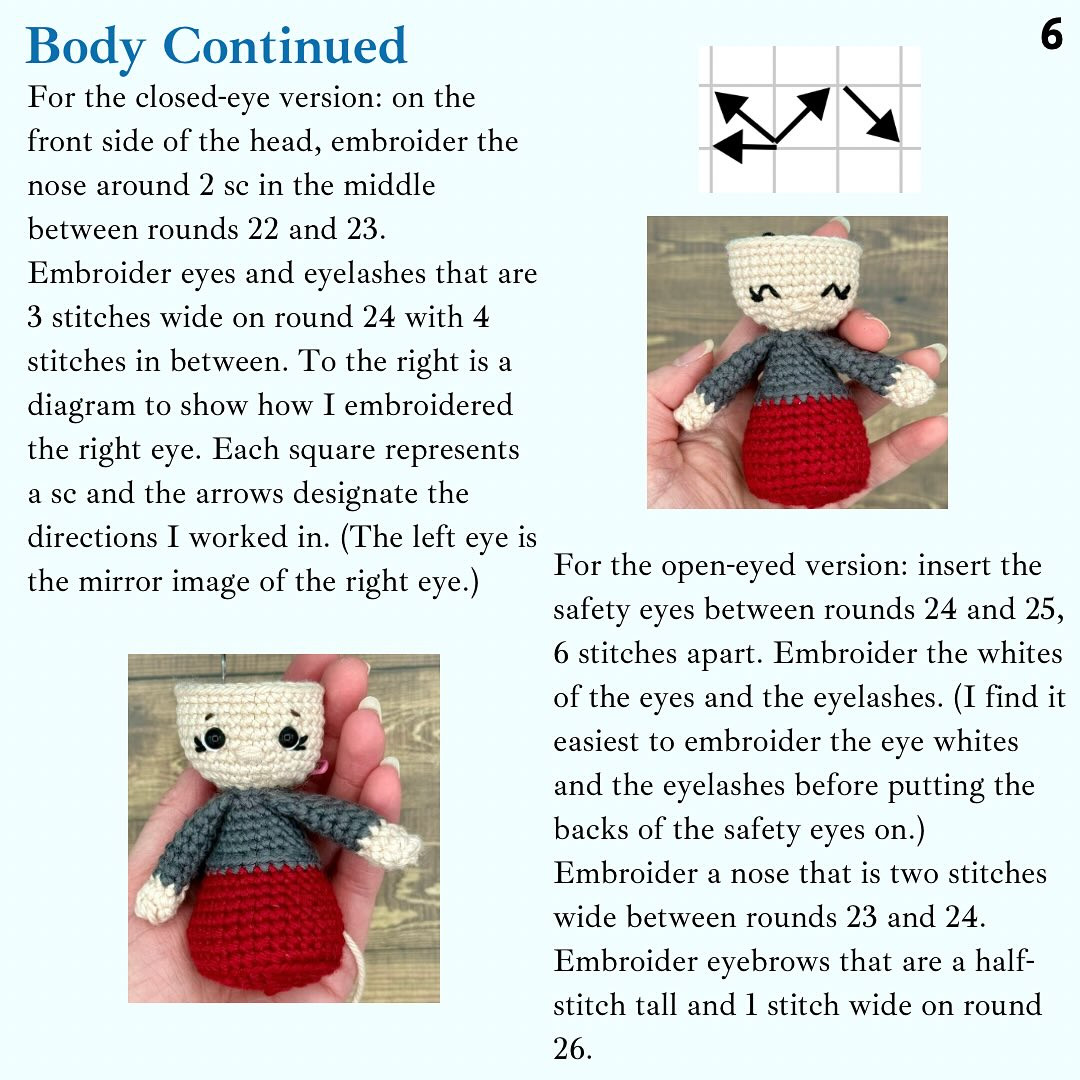 Create Your Own Little Joan of Arc Crochet Doll Pattern