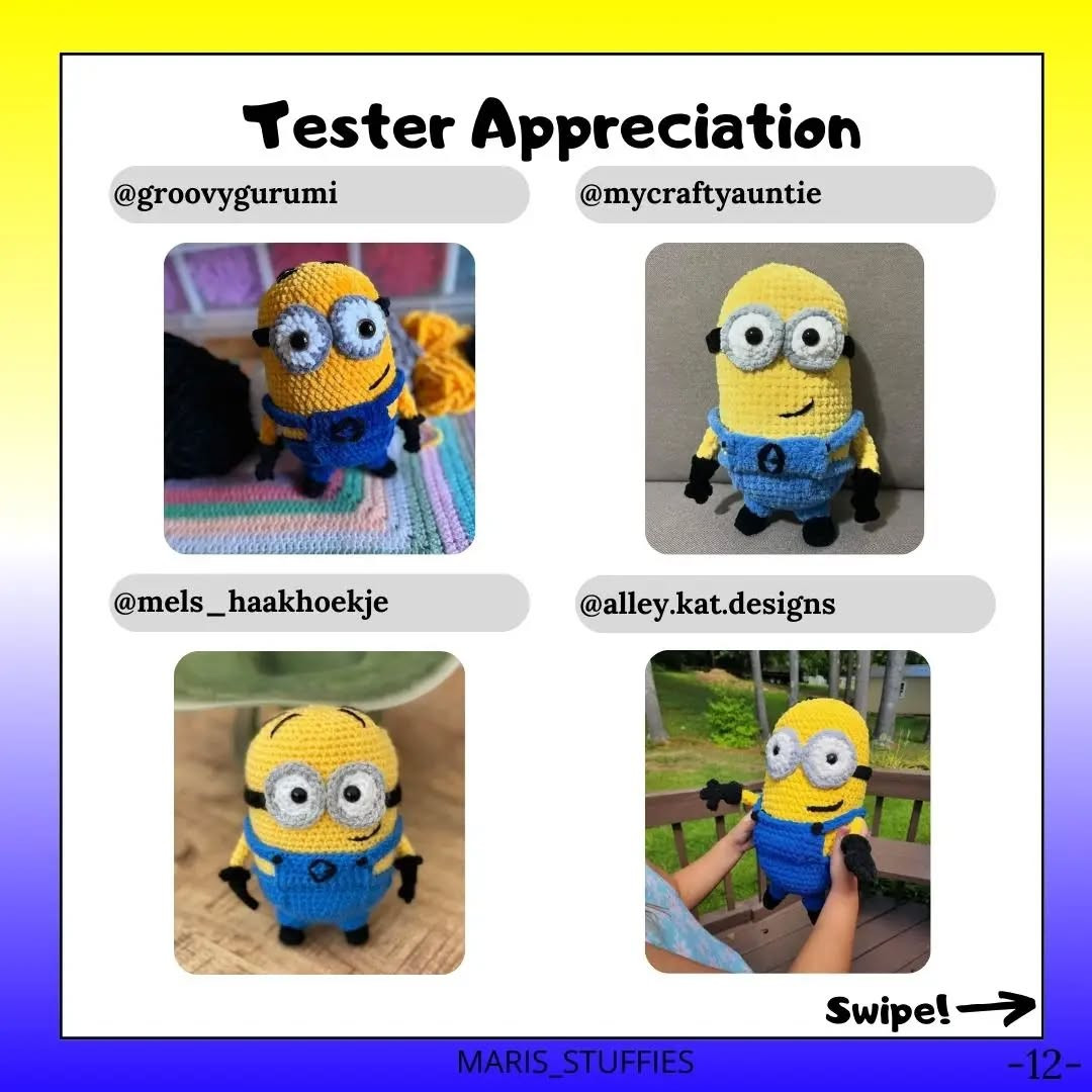 Create Your Own Minion with Free Crochet Pattern