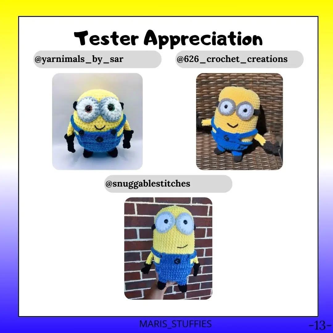 Create Your Own Minion with Free Crochet Pattern