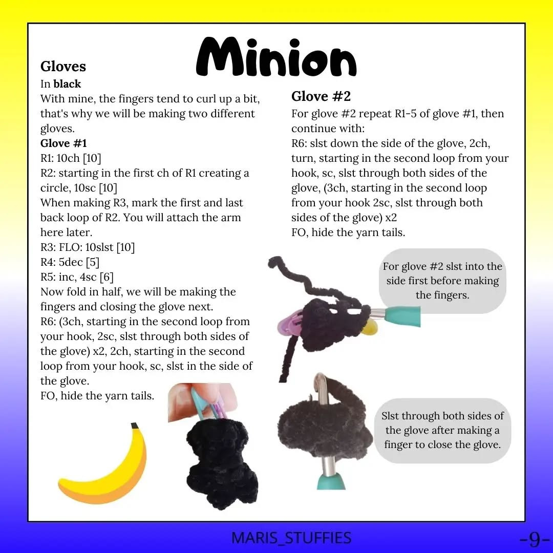 Create Your Own Minion with Free Crochet Pattern
