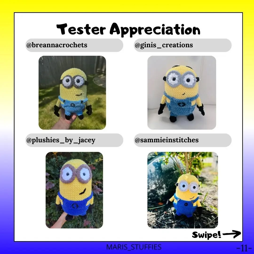 Create Your Own Minion with Free Crochet Pattern
