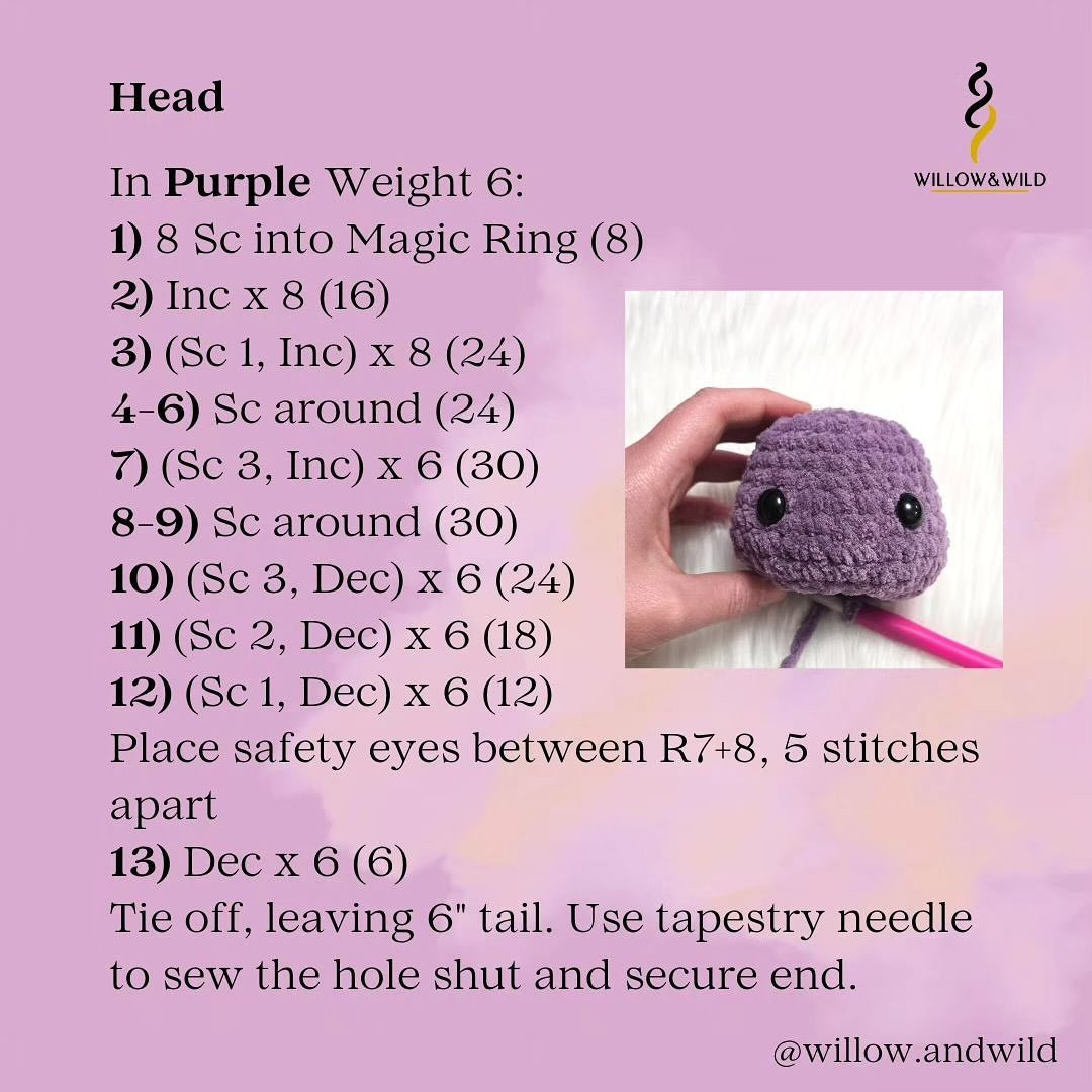 Crescent the Moon Cat Crochet Pattern - Free Download Available