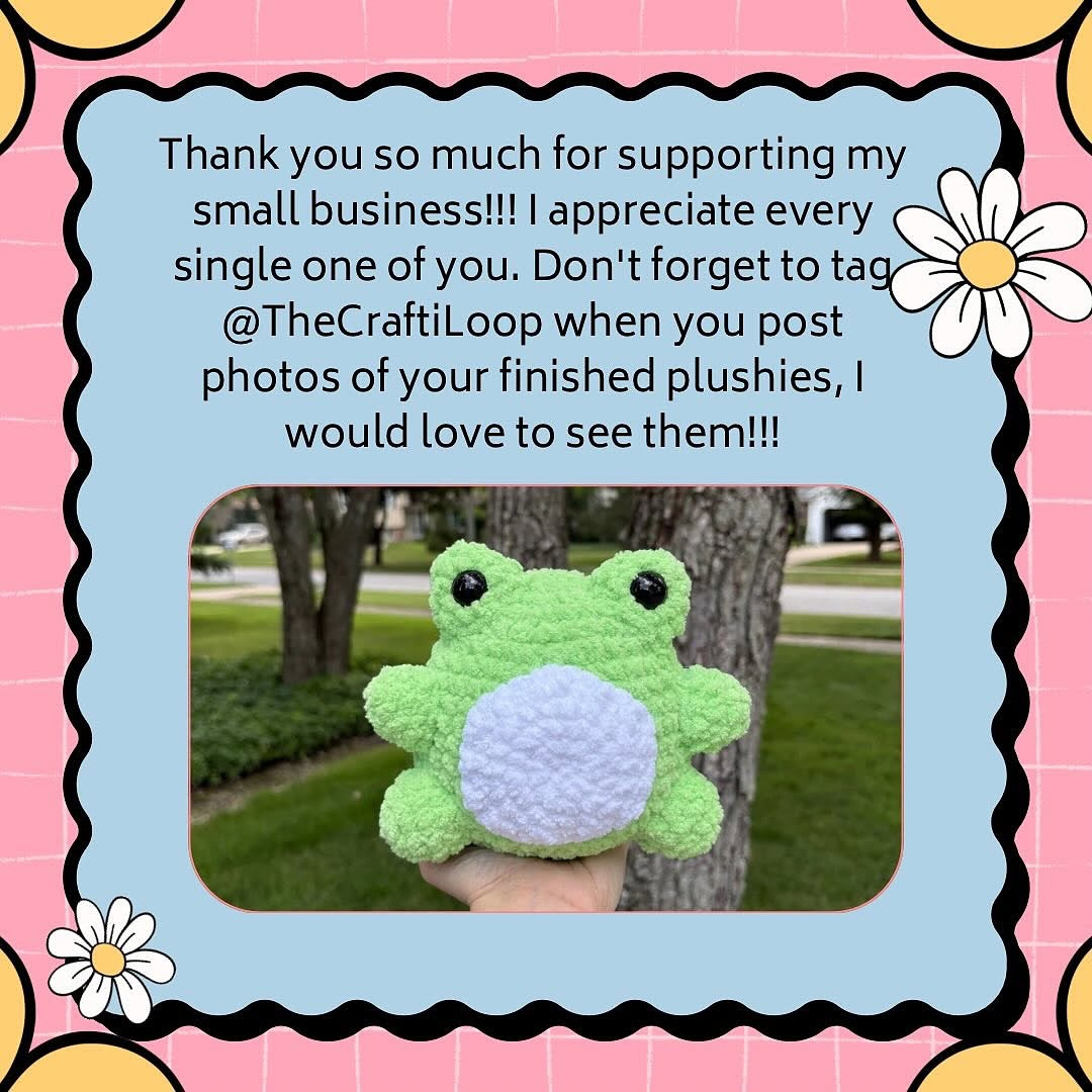Crochet a Cute Chubby Frog with This Free Pattern