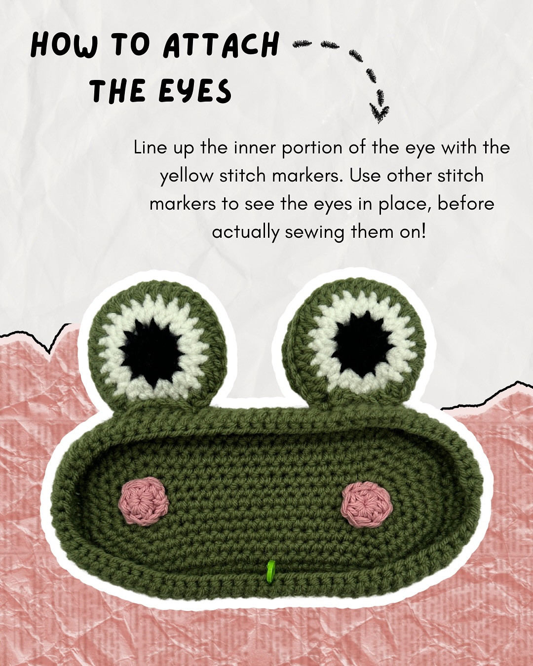 Crochet a Cute Froggie Glasses Case Step-by-Step
